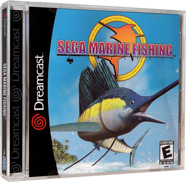 Sega Marine Fishing | NTSC | Dreamcast | DC | En | Reproduction Case and Booklet - NO GAME