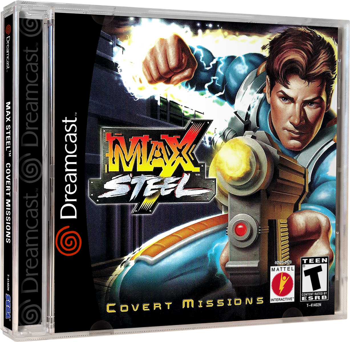 Max Steel | NTSC | Dreamcast | DC | En | Reproduction Case and Booklet - NO GAME
