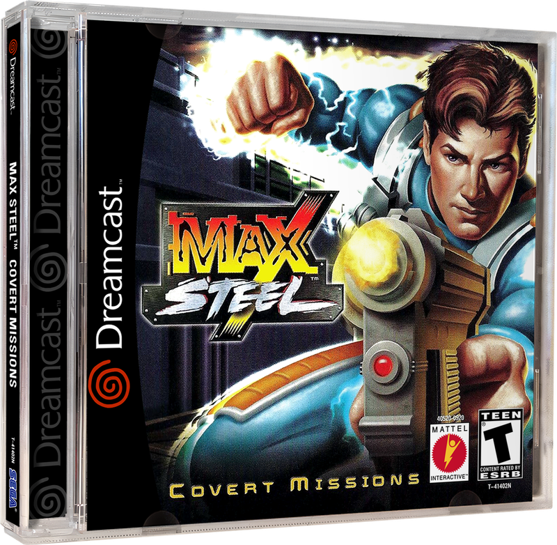 Max Steel | NTSC | Dreamcast | DC | En | Reproduction Case and Booklet - NO GAME