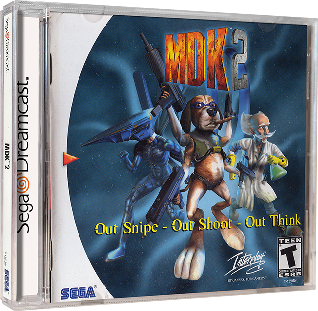 MDK | NTSC | Dreamcast | DC | En | Reproduction Case and Booklet - NO GAME