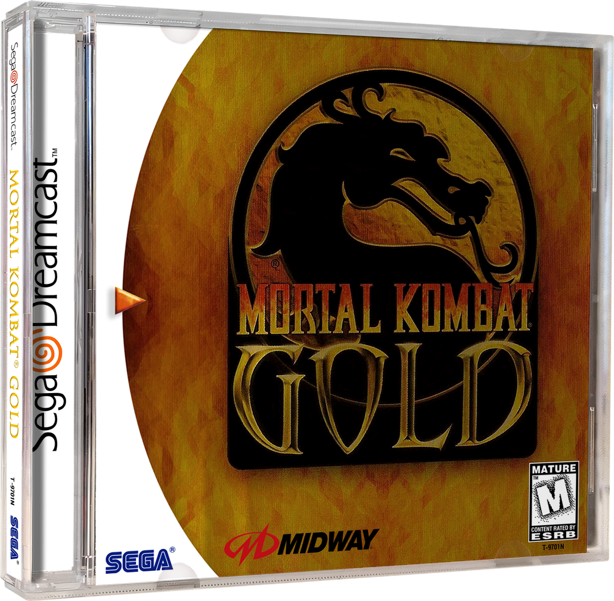 Mortal Kombat Gold | NTSC | Dreamcast | DC | En | Reproduction Case and Booklet - NO GAME