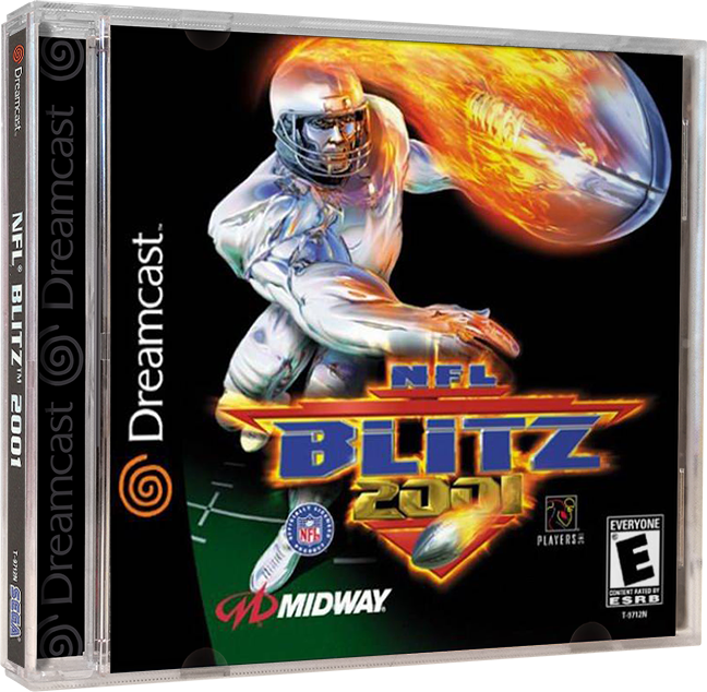 NFL Blitz 2001 | NTSC | Dreamcast | DC | En | Reproduction Case and Booklet - NO GAME
