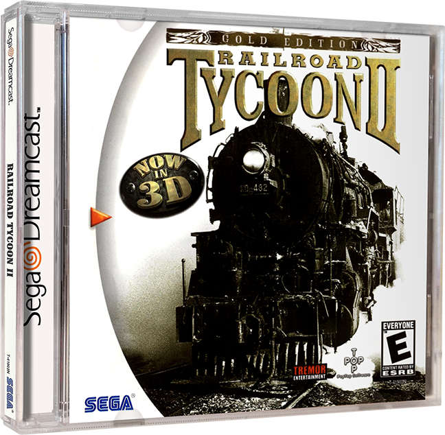 Railroad Tycoon 2 | NTSC | Dreamcast | DC | En | Reproduction Case and Booklet - NO GAME