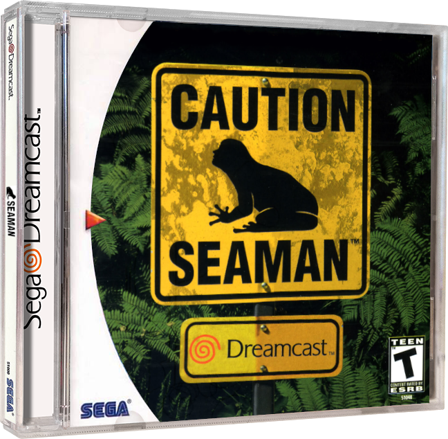 Seaman| NTSC | Dreamcast | DC | En | Reproduction Case and Booklet - NO GAME
