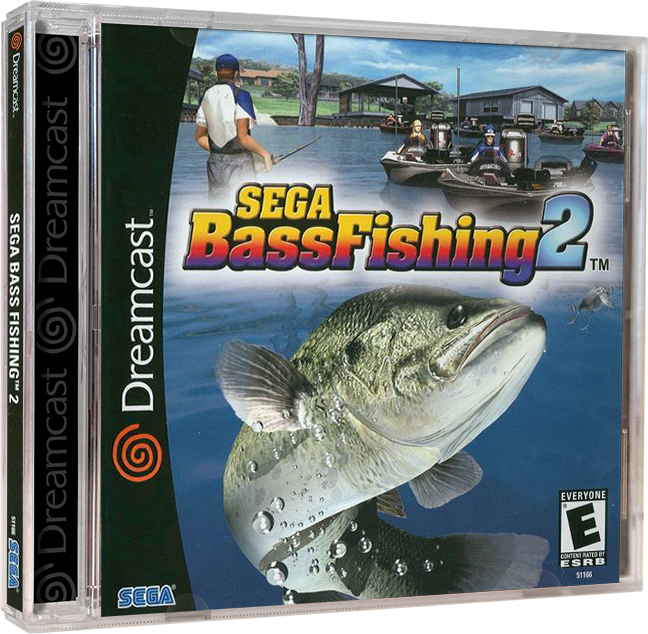Sega Bass Fishing 2 | NTSC | Dreamcast | DC | En | Reproduction Case and Booklet - NO GAME