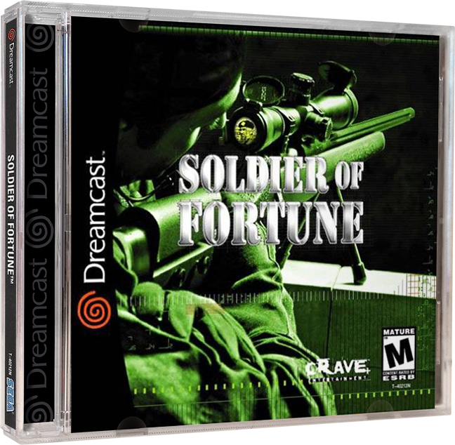 Soldier of Fortune | NTSC | Dreamcast | DC | En | Reproduction Case and Booklet - NO GAME