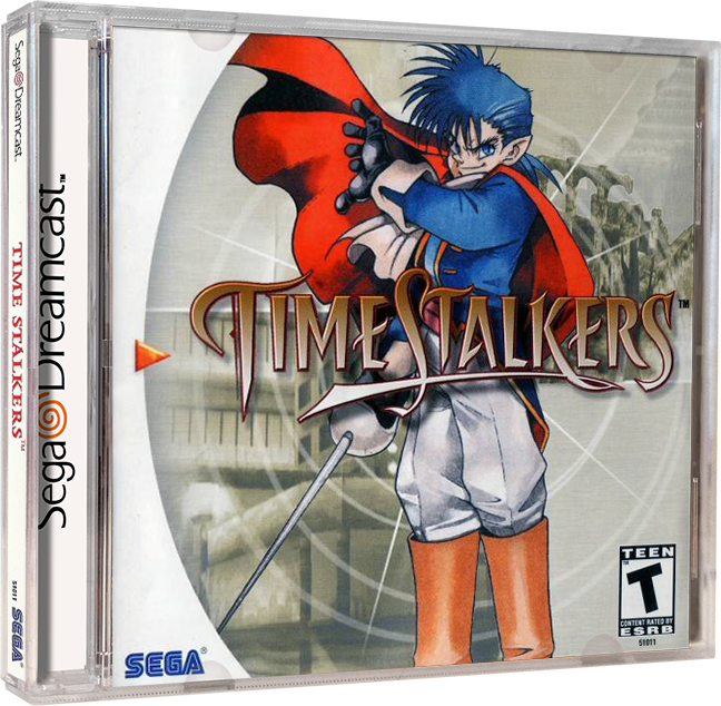 Time Stalkers | NTSC | Dreamcast | DC | En | Reproduction Case and Booklet - NO GAME