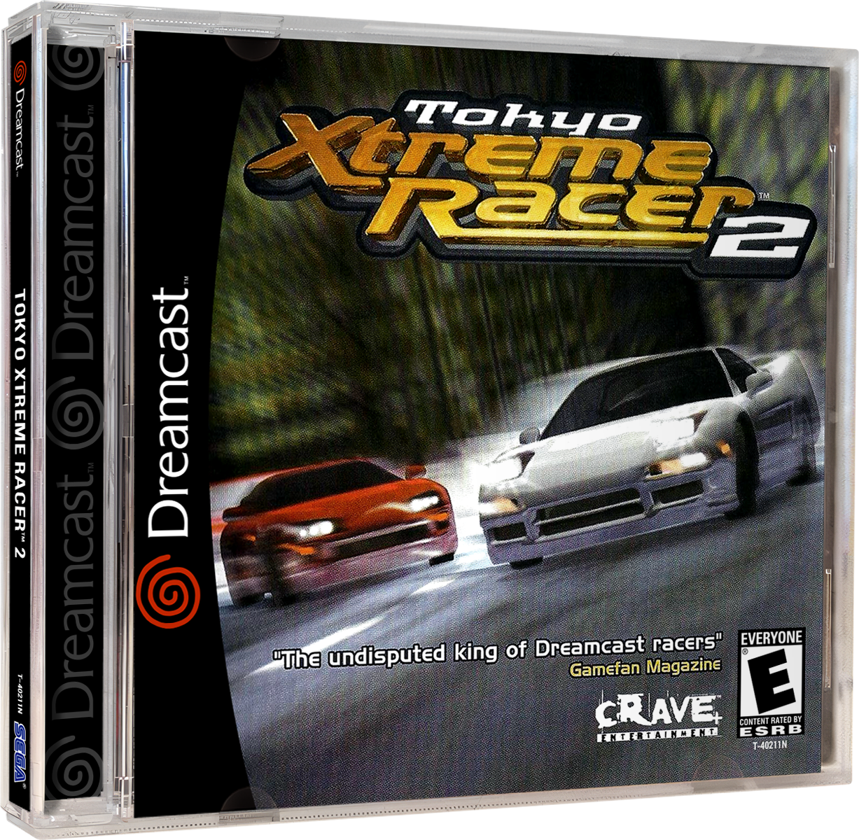 Tokyo Xtreme Racer 2 | NTSC | Dreamcast | DC | En | Reproduction Case and Booklet - NO GAME