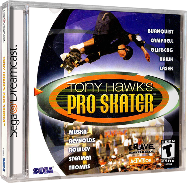 Tony Hawk&#39;s Pro Skater | NTSC | Dreamcast | DC | En | Reproduction Case and Booklet - NO GAME