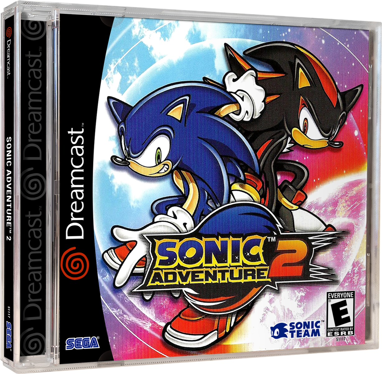 Sonic Adventure 2 | NTSC | Dreamcast | DC | En | Reproduction Case and Booklet - NO GAME