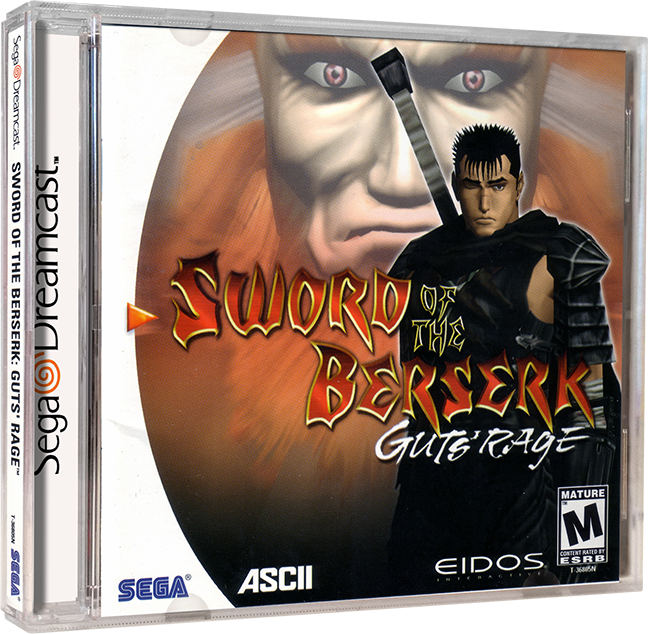 Sword of the Berserk Guts Rage | NTSC | Dreamcast | DC | En | Reproduction Case and Booklet - NO GAME