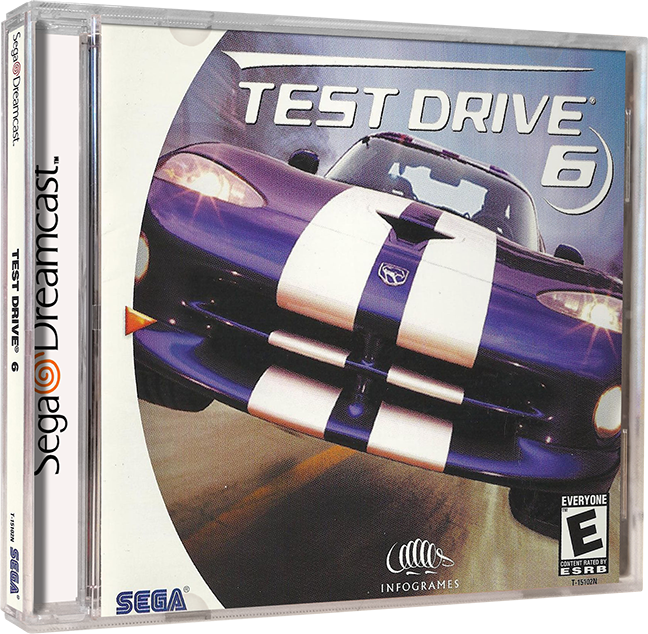 Test Drive 6 | NTSC | Dreamcast | DC | En | Reproduction Case and Booklet - NO GAME