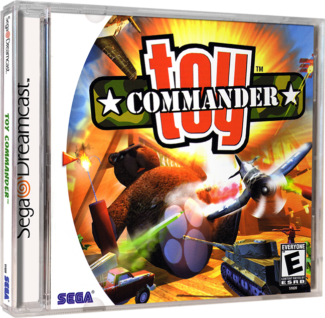 Toy Commander | NTSC | Dreamcast | DC | En | Reproduction Case and Booklet - NO GAME