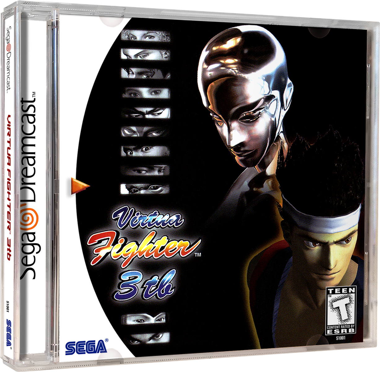 Virtua Fighter 3tb | NTSC | Dreamcast | DC | En | Reproduction Case and Booklet - NO GAME