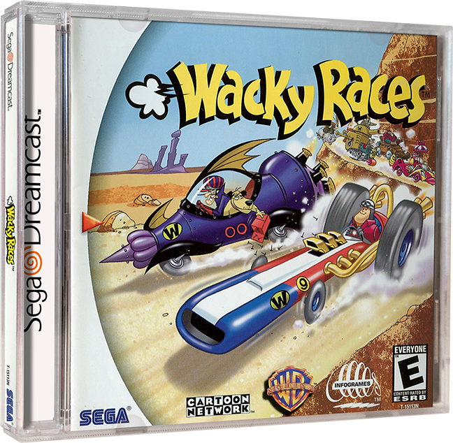 Wacky Races | NTSC | Dreamcast | DC | En | Reproduction Case and Booklet - NO GAME