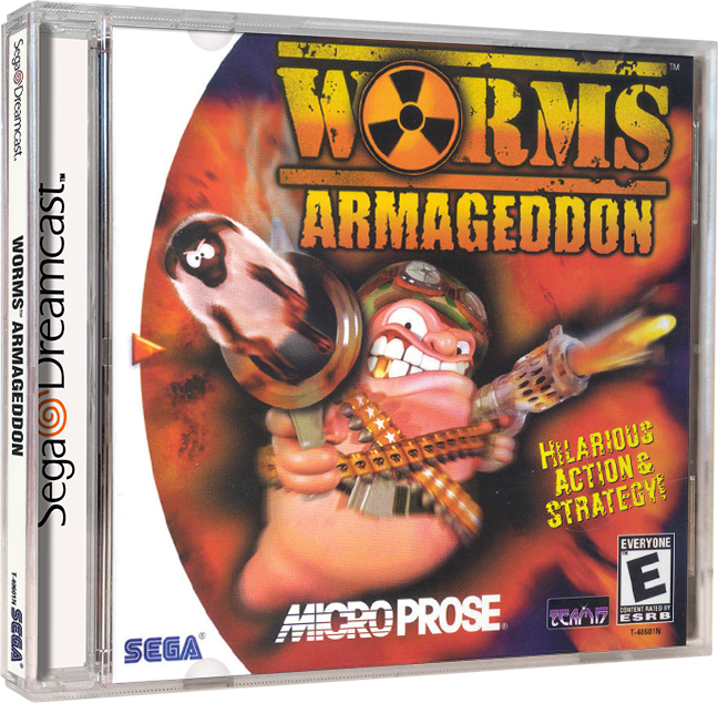 Worms Armageddon | NTSC | Dreamcast | DC | En | Reproduction Case and Booklet - NO GAME