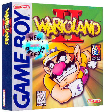 Wario Land 2 Reproduction Box
