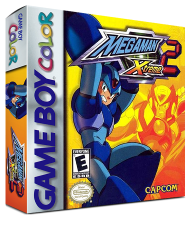 Mega Man Xtreme 2 Super Warriors Reproduction Box
