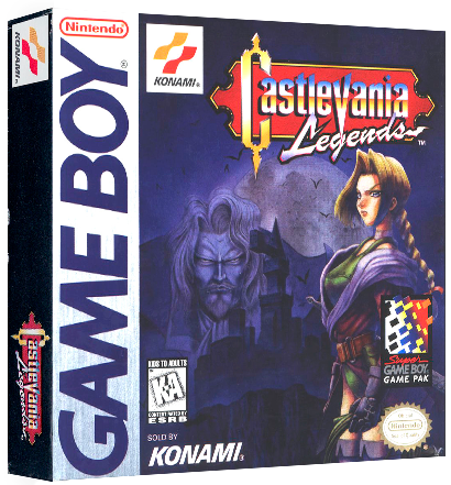 Castlevania Legends Reproduction Box
