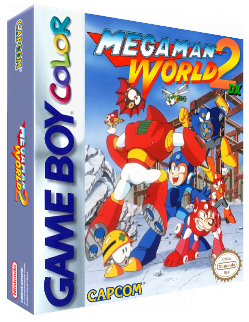 Mega Man DX 2 Super Warriors Reproduction Box