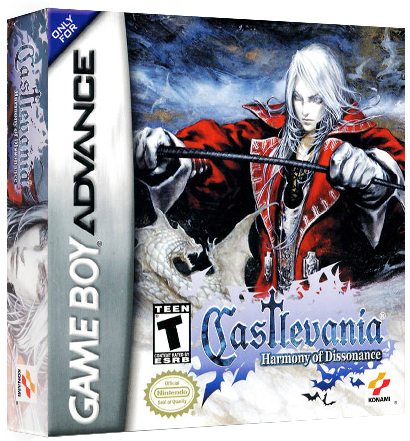 Castlevania Harmony of Dissonance Reproduction Box