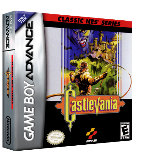 Castlevania Classic NES Series Reproduction Box