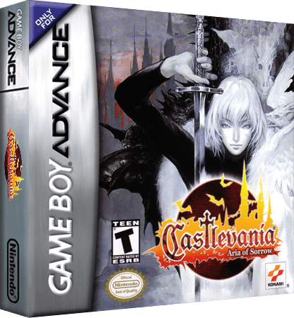 Castlevania Aria of Sorrow Reproduction Box