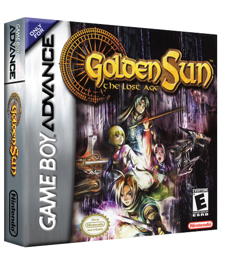 Golden Sun the Lost Age Reproduction Box