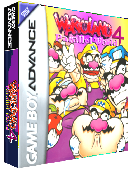 Wario land 4 Parallel World Reproduction Box