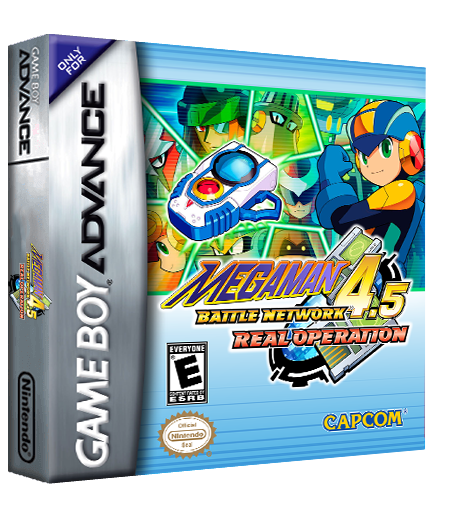 Mega Man Battle Network 4.5 Reproduction Box