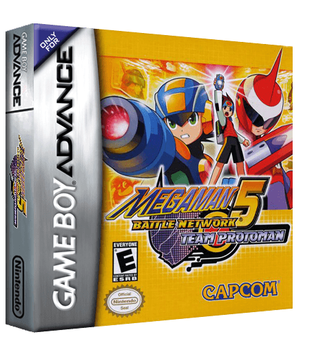 Mega Man Battle Network 5 Team Protoman Reproduction Box