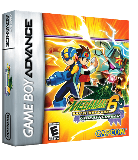 Mega Man Battle Network 6 Cybeast Gregar Reproduction Box