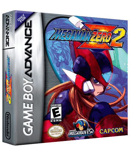 Mega Man Zero 2 Reproduction Box