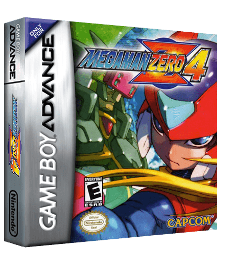 Mega Man Zero 4 Reproduction Box