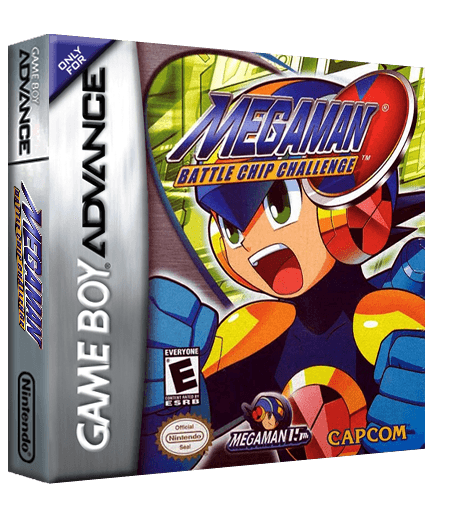 Mega Man Battle Chip Challenge Reproduction Box