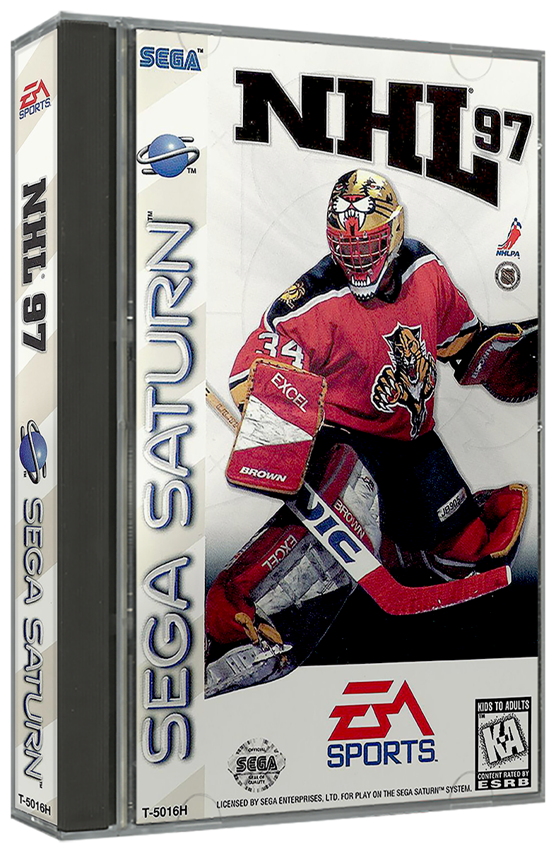 NHL 97 | NTSC | Sega Saturn | SS | En | Reproduction Case and Booklet - NO GAME