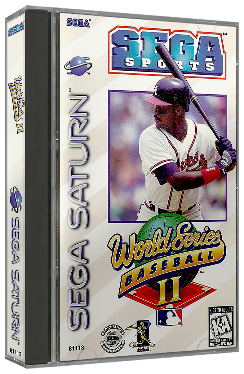 World series Baseball II | NTSC | Sega Saturn | SS | En | Reproduction Case and Booklet - NO GAME