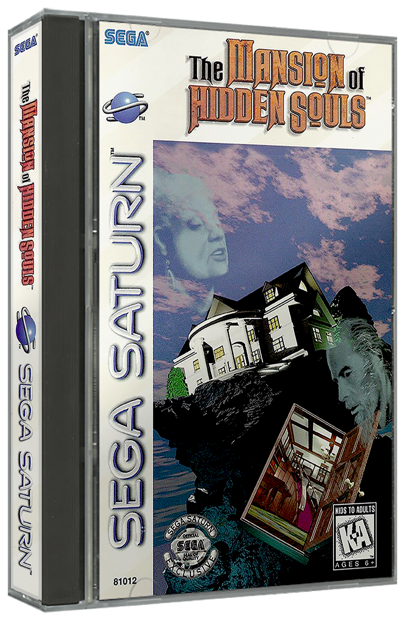The Mansion of Hidden Souls | NTSC | Sega Saturn | SS | En | Reproduction Case and Booklet - NO GAME