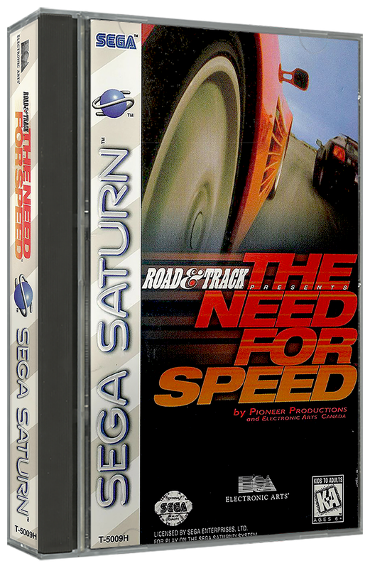 The Need for Speed Sega Saturn / Version. Fr. / Complet BE