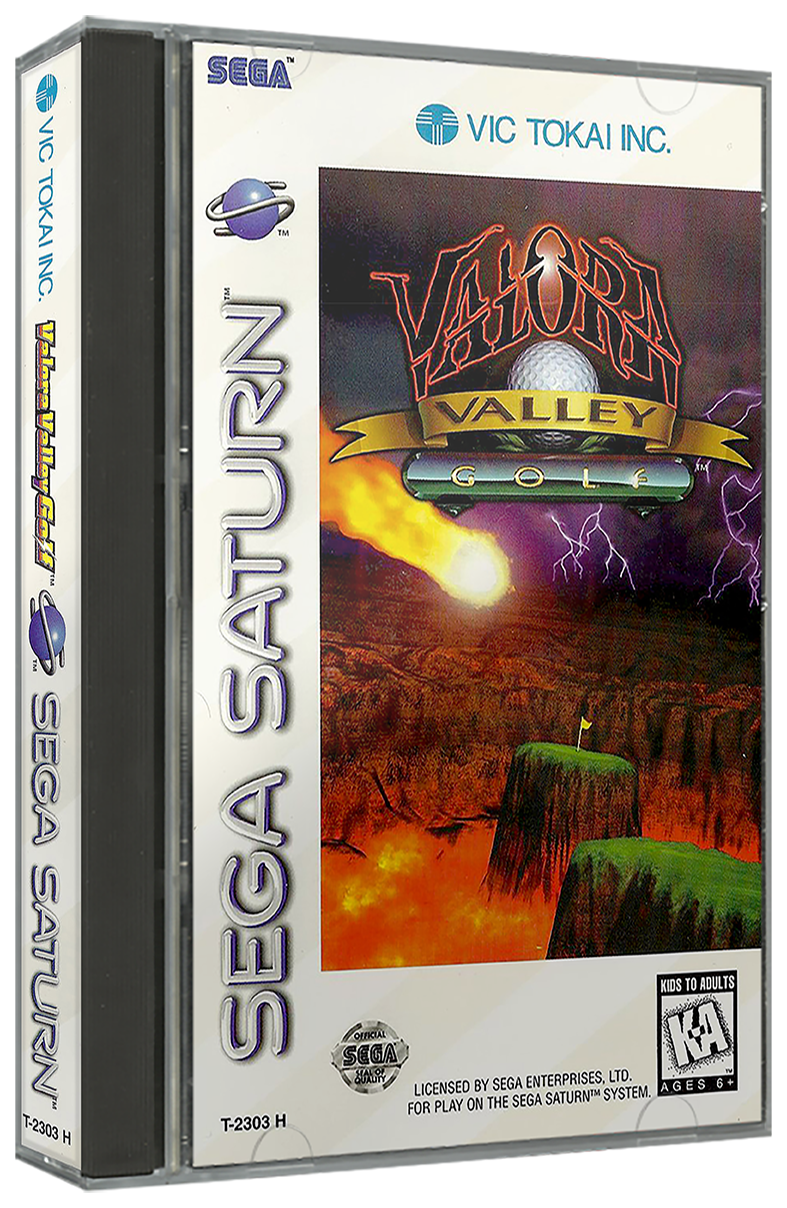 Valora Valley Golf | NTSC | Sega Saturn | SS | En | Reproduction Case and Booklet - NO GAME