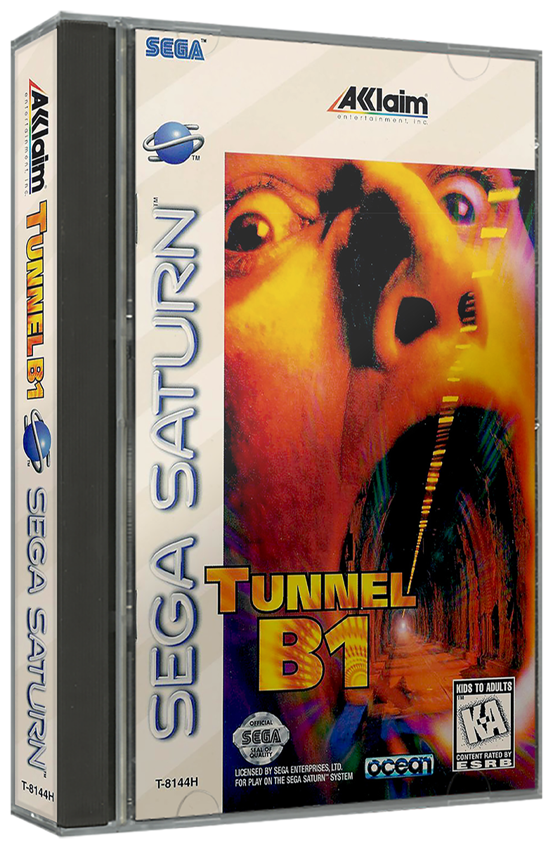 Tunnel B1 | NTSC | Sega Saturn | SS | En | Reproduction Case and Booklet - NO GAME