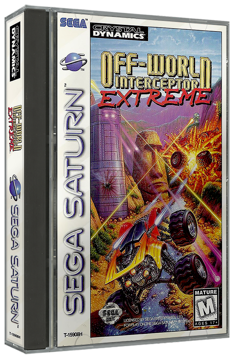 Off World Interceptor Extreme | NTSC | Sega Saturn | SS | En | Reproduction Case and Booklet - NO GAME