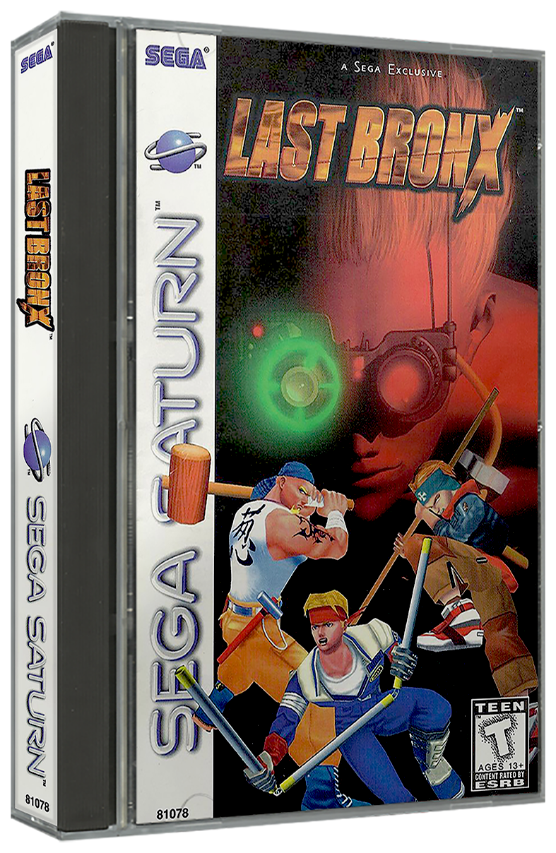 Last Bronx | NTSC | Sega Saturn | SS | En | Reproduction Case and Booklet - NO GAME
