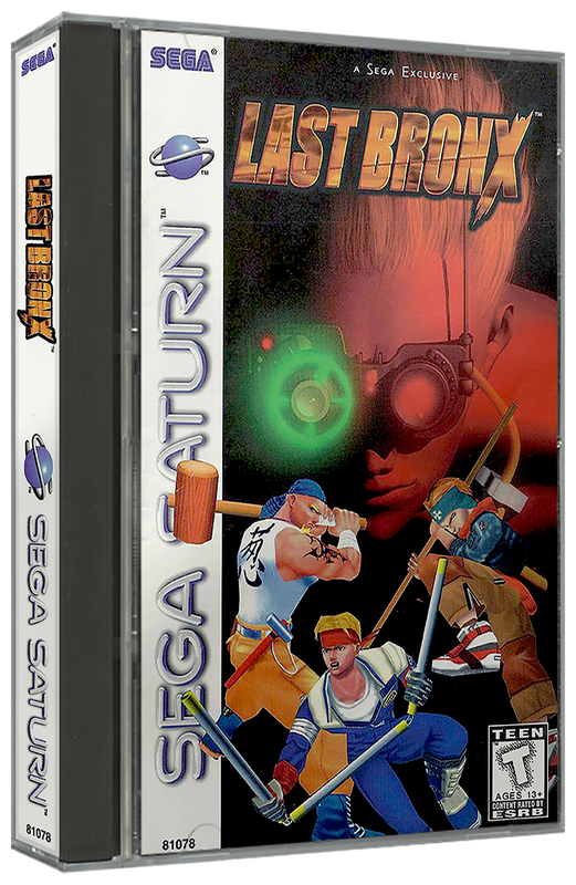 Last Bronx | NTSC | Sega Saturn | SS | En | Reproduction Case and Booklet - NO GAME