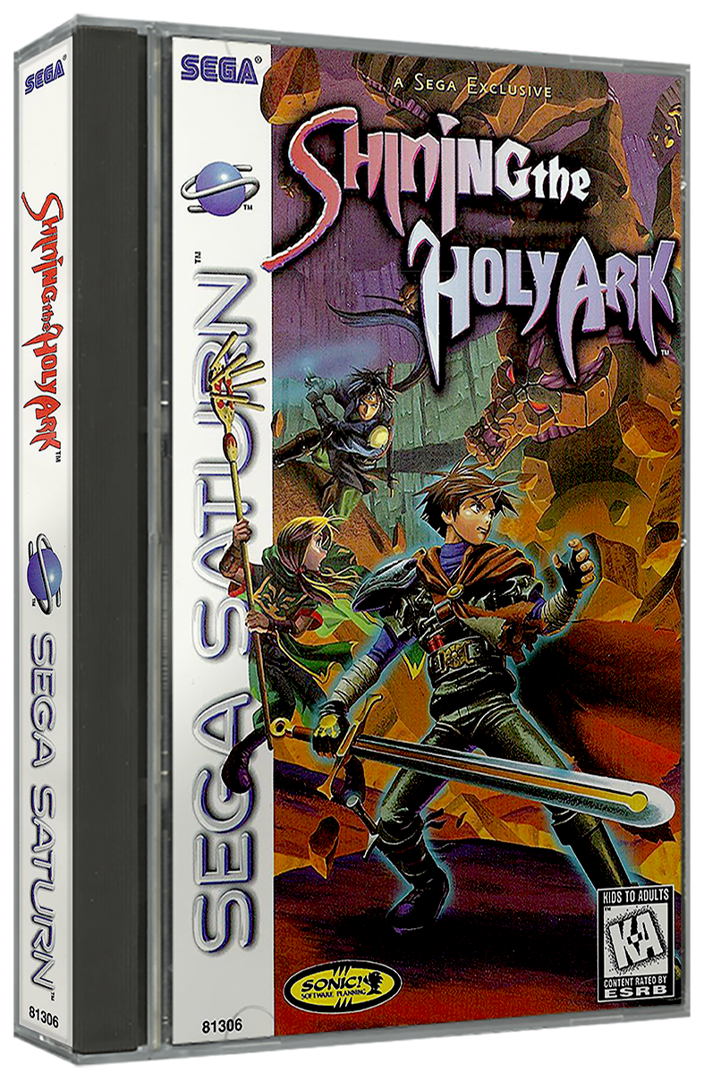 Shining the Holy Ark | NTSC | Sega Saturn | SS | En | Reproduction Case and Booklet - NO GAME