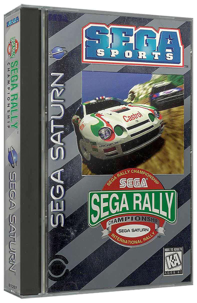 Sega Rally Championship | NTSC | Sega Saturn | SS | En | Reproduction Case and Booklet - NO GAME