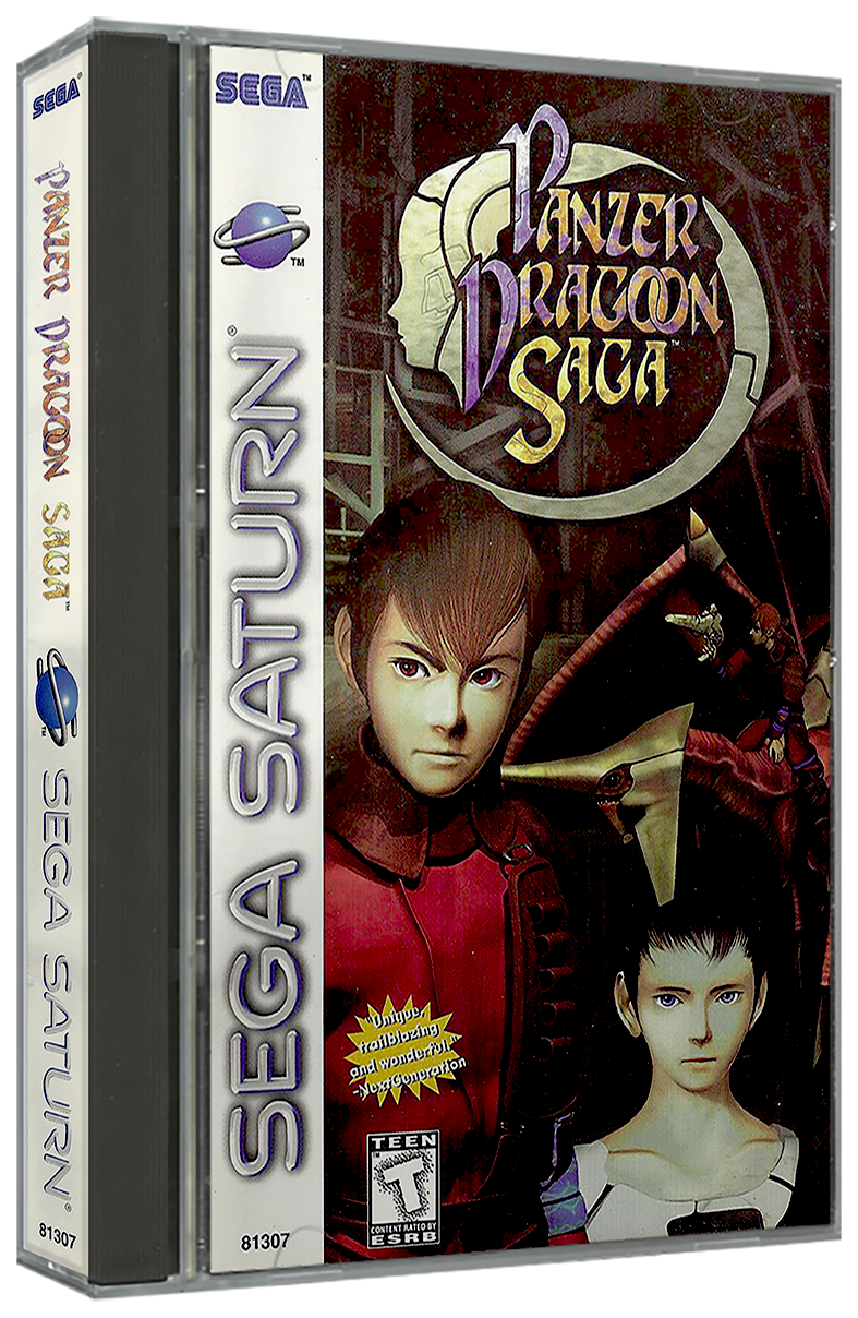 Panzer Dragoon Saga | NTSC | Sega Saturn | SS | En | Reproduction Case and Booklet - NO GAME