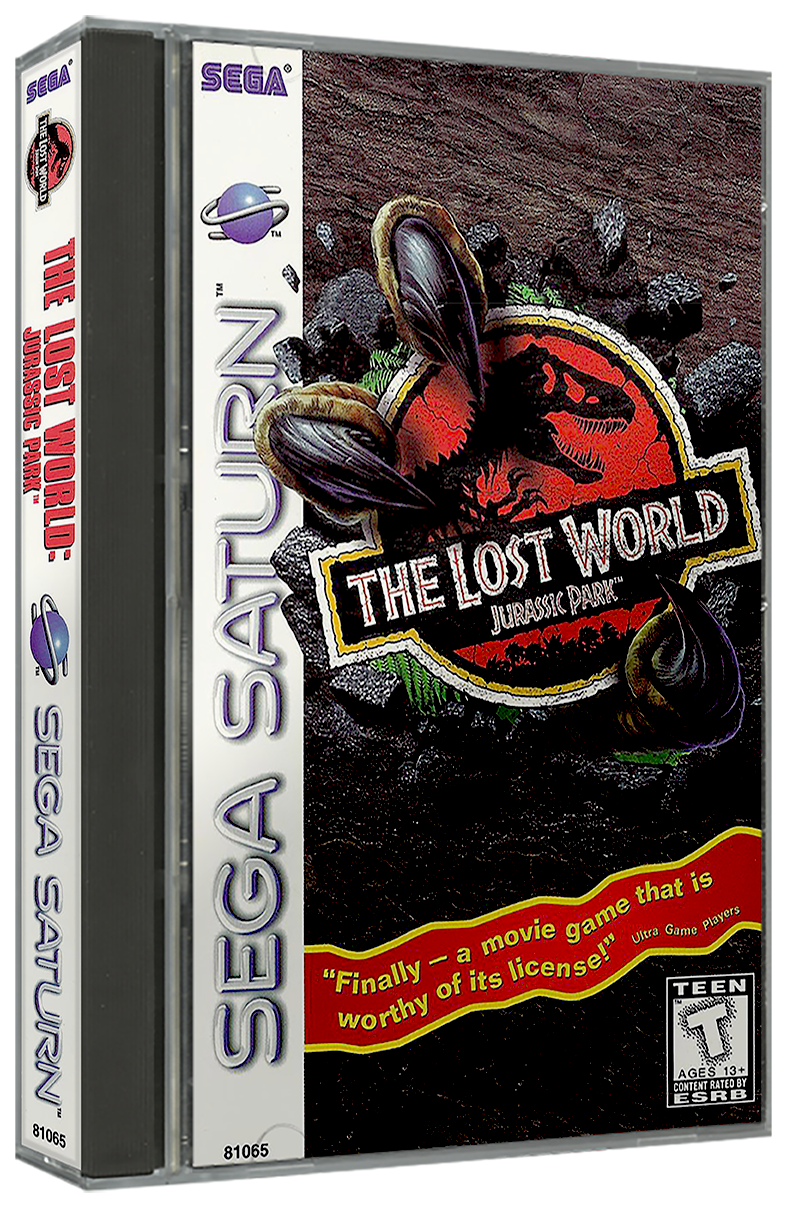The Lost Workd - Jurassic Park | NTSC | Sega Saturn | SS | En | Reproduction Case and Booklet - NO GAME