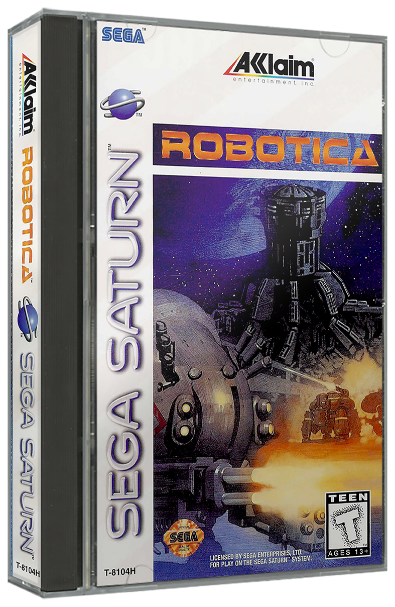 Robotica | NTSC | Sega Saturn | SS | En | Reproduction Case and Booklet - NO GAME