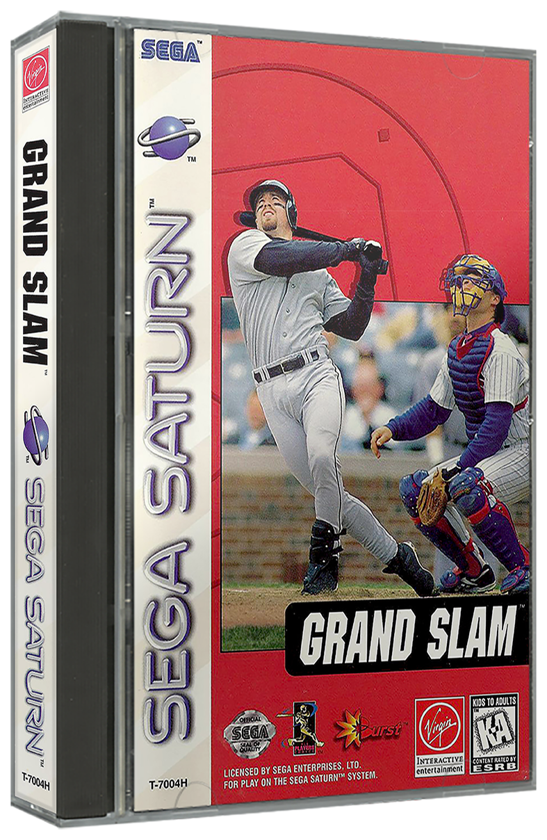Grand Slam | NTSC | Sega Saturn | SS | En | Reproduction Case and Booklet - NO GAME